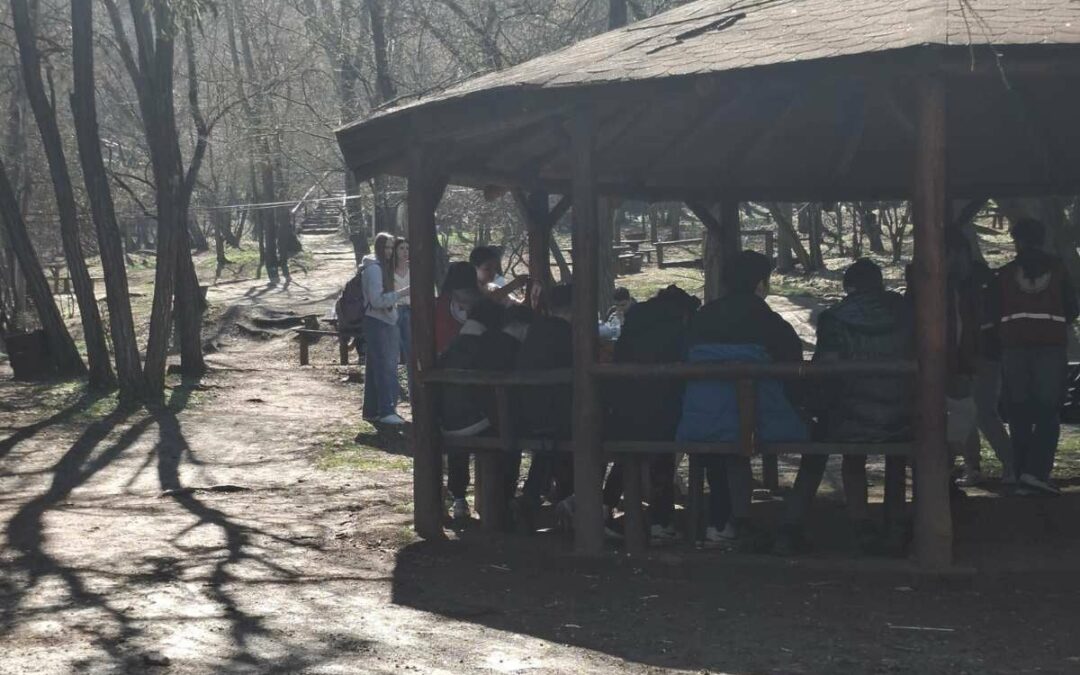 Учениците од МИГ учествуваа на традиционалниот марш за одбележување на Недела на срцево – садови заболувања