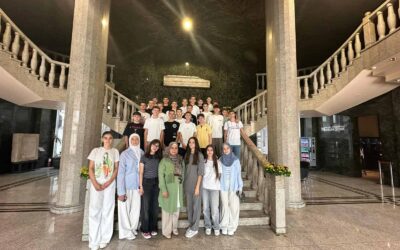 Учениците од МИГ ја посетија новата поставка на Археолошкиот музеј на Македонија