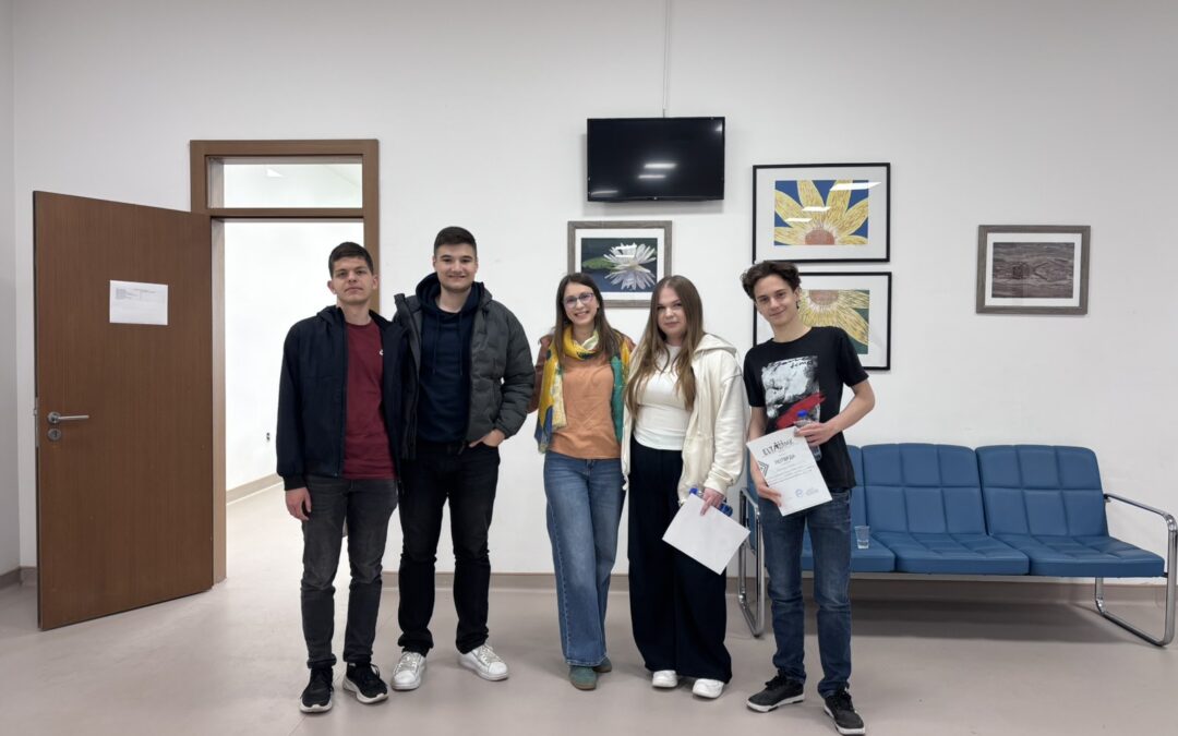 Успеси на учениците од МИГ на натпреварите по англиски јазик